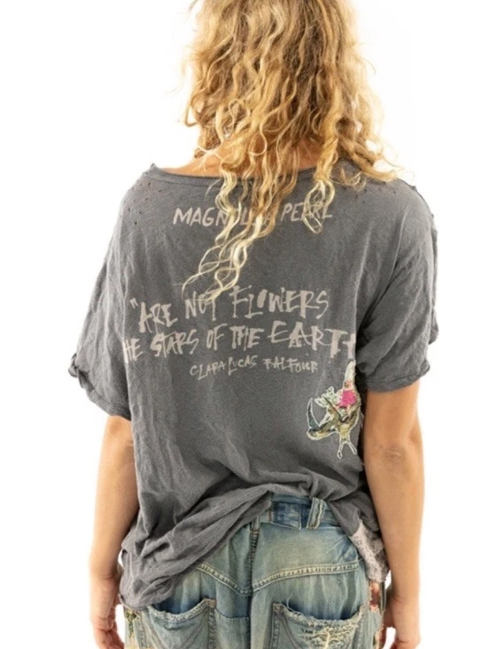 Magnolia Pearl ⭐️EXTREMELY RARE⭐️Stars of the Earth Tee ⭐️Ozzy NWT - Picture 7 of 9